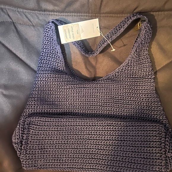 Sak Crochet Shoulder Bag with Floral Embroidery - Picture 2 of 3